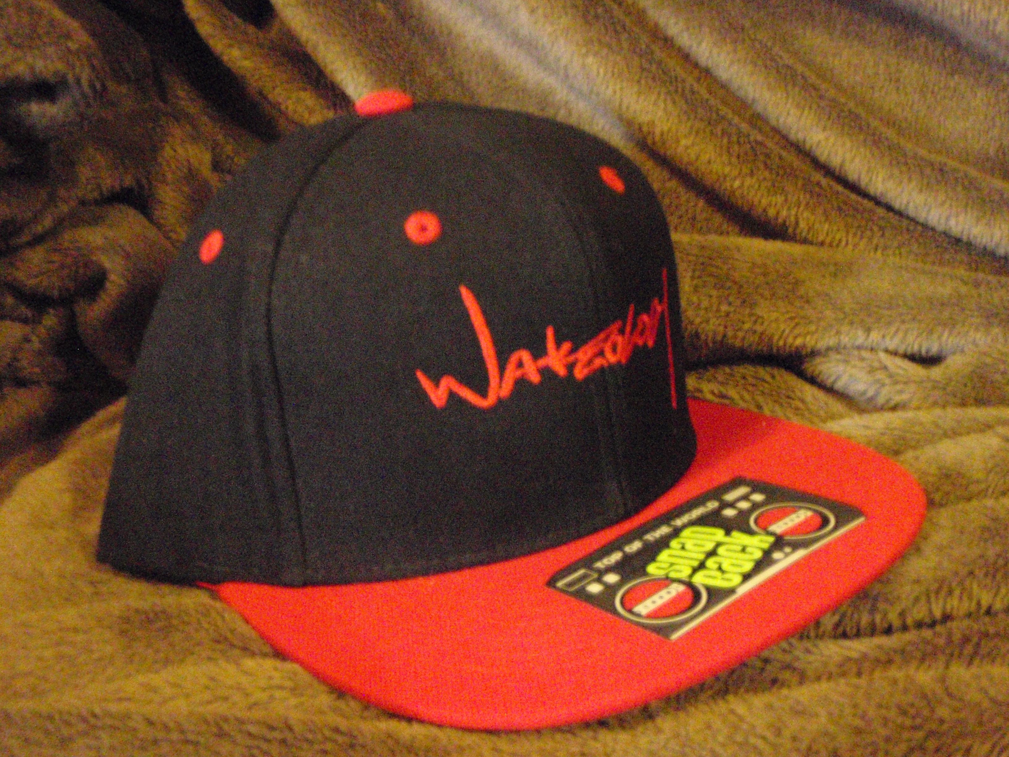 Snap back Red/black