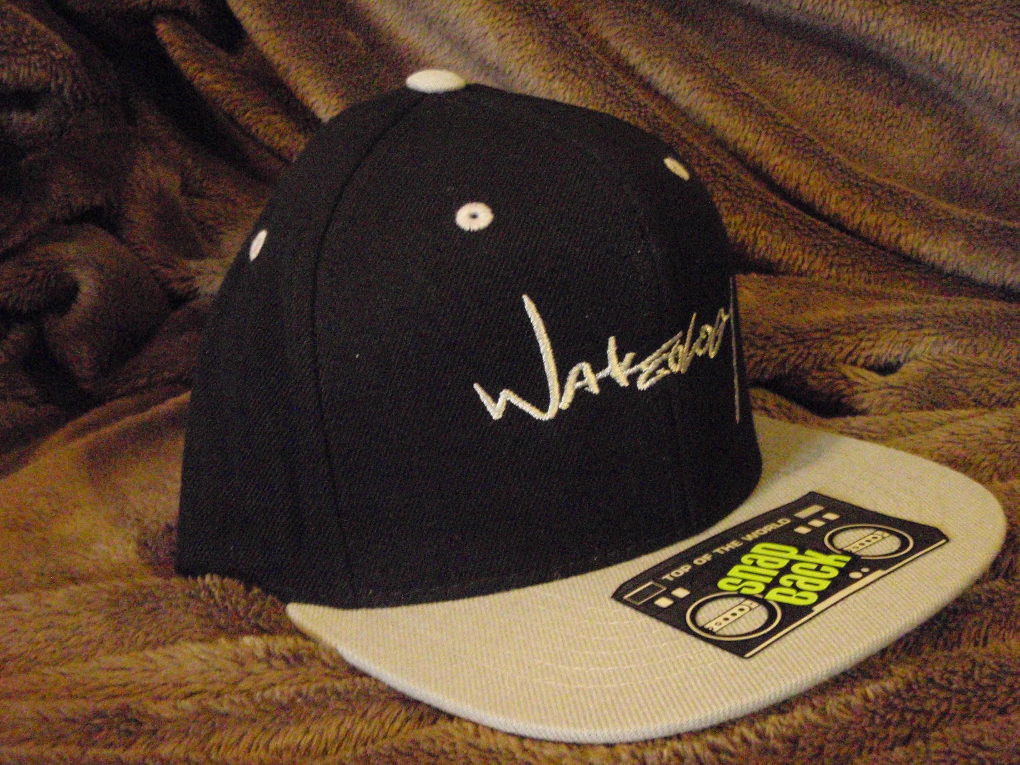 Snap back black/silver